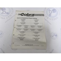 985742 1988 OMC Cobra Stern Drive Optional Equipment Parts Catalog 2.3-7.5L King