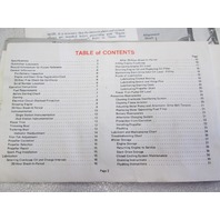 Mercruiser Stern Drive Operation & Maintenance Manual Models 888 & 233