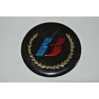 Bayliner Capri Round B Emblem from Gas Cap, Steering Wheel & Windshield Sides