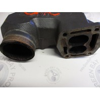 0913394 OMC Cobra 2.3L 4 Cyl Ford Exhaust Manifold Riser Elbow 0914766 0912476