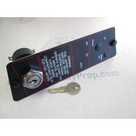 1987 88 Bayliner Capri Boat Dash Ignition Key Switch Panel & Key