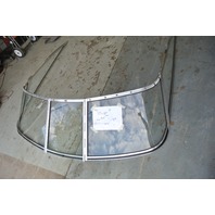 1993 Four Winns 180 Freedom Curved Boat Windshield 77" Wide Walk-Through