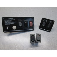 1991 G.W. Invader Bravo Boat Dash Panel Switches
