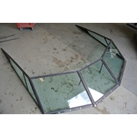 74 Inch Wide x 80 Long Boat Windshield Walk Through