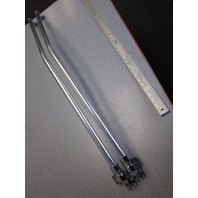 Aluminum Angled Back Boat Grab Hand Rails 44" X 2"