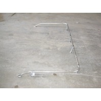 Aluminum Boat Back Railing 40" x 75.5" x 7"