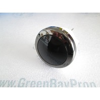 Boat Dash Panel Blank Black Plug Gauge Dark Grey Bezel