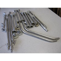 Boat Marine Assortment Of Stainless Steel Rails And Mounts