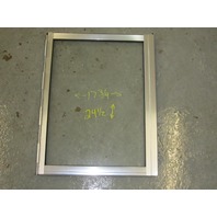 Boat Walk Through Windshield Center Window Door Aluminum 17 3/4" x 24.5"