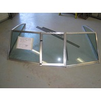Boat Windshield 67 x 52 x 16 Tall Walk Through Door Mach I