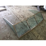 1987 Rinker V170 Boat Windshield 69 Wide 54 1/2 Long Walk Through