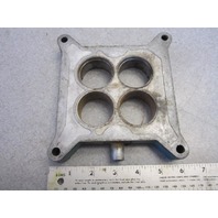 Carburator Carb 4 Barrel Spacer Plate OMC Ford Stern Drive V8