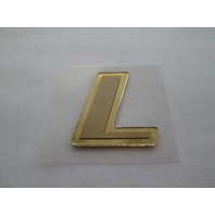 Chaparral Limited Edition Boat Gold Emblem Logo Letter "L" 1.5 inch 1997-99