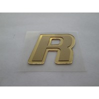 Chaparral Limited Edition Boat Gold Emblem Logo Letter "R" 1.5 inch 1997-99