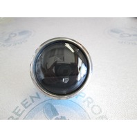 Faria Boat Dash Panel Chrome Bezel Blank Black Hole Plug Gauge