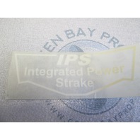 Lund Boat IPS Integrated Power Strake White Vinyl Decal Graphic
