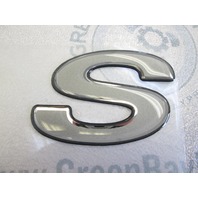 Starcraft Boat Emblem Logo Raised Letter S 2.25 in