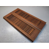 Teak Cuddy Cabin Bi-Fold Door 31 1/4 in for 1977 Regal Boat