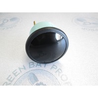 Teleflex Boat Dash Panel Blank Black Hole Plug Gauge & Bezel