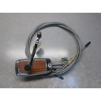 Vintage Mercruiser Stern Drive Remote Control Box & Cables 12 ft 13 ft