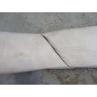 Set of TWO 1986 Bayliner Capri 18ft Interior Front Bow Wall Cushion Panels Off-White Blue