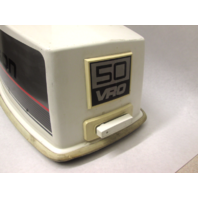 50 HP VRO Top Cowling 80's Motor Cover Assy Johnson Evinrude OMC BRP Freshwater