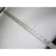 Skeeter Boat Tinted Starboard Left Windshield Bubble 33" Wide w/Lip