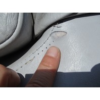 1989 Four Winns Sun Downer Boat Back to Back Seat & Base Stand Red White Gray