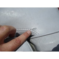 1989 Four Winns Sun Downer Boat Back to Back Seat & Base Stand Red White Gray