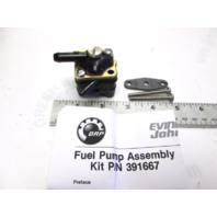 0391667 OMC New Fuel Pump for Evinrude Johnson 9.9-15 Hp Outboard