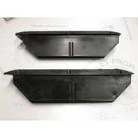 1980's Thompson Cutlass 185 Boat Black Plastic Louvered Blower Vent Cover