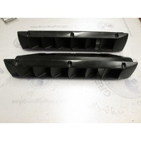 1980's Thompson Cutlass 185 Boat Black Plastic Louvered Blower Vent Cover