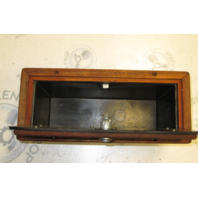 1984 Renken Teak Trim Glove Box Storage Compartment