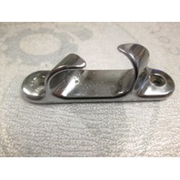 3 3/8 Inch Vintage Bayliner Chrome Tiedown Cleat Set of 2