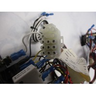 Marine Boat Dash Switch Panel and Fuse Block Wood Grain Finish