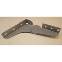Silver Boat Seat Hinge Set  7 7/8" X 9 5/8"