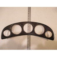 Voyager Boat Dash Board Panel Dark Wood Grain 5 Gauge 16 1/4"  X 4 7/8"