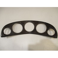 Voyager Boat Dash Board Panel Dark Wood Grain 5 Gauge 16 1/4"  X 4 7/8"