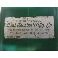 Boat Leveler MFG Boat Hydraulic Trim Tab System 18" x 7 3/4"