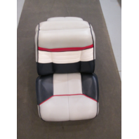 Back to Back Boat Seats for 1990 Bayliner Capri Blue Grey White Red