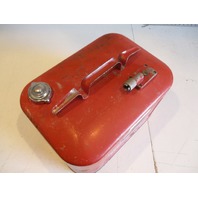 Vintage Mercury Kiekhaefer Outboard Fuel Gas Tank Can Metal 6 Gallon