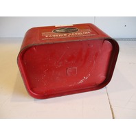 Vintage Mercury Kiekhaefer Outboard Fuel Gas Tank Can Metal 6 Gallon
