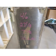 Aluminum Boat Gas Tank 30 Gallon 46 x 23.5 x 7.5 inches