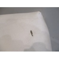 Boat Left Port Bow Seat Cushion for 1993 Sea Ray 180 White & Gray & Blue Vinyl