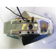 Vintage Boat Bow Light Chrome w/Red & Green Lens Thompson Boat 1960s