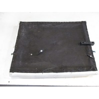 1997 Bayliner Capri 1750LS Rear Jump Seat Butt Cushion 24" x 18" White Set (2)