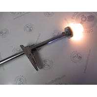 Vintage Boat Chrome Stern Pole Light with Mounting Bracket Working! 1960's Era