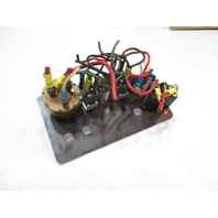 Mirro Marine Boat Dashboard Dash Panel with Key and Switch Brown 6.75" x 3.75"