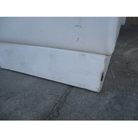 Vintage Marine Boat Folding Back to Back Seat White 36" x 13 1/4"