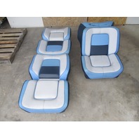 1988 Four Winns 160 Marine Boat Folding Back to Back Seats 39.5" x 14"